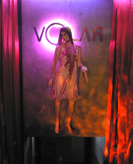Entrance to the club Volar, in Lan Kwai Fong