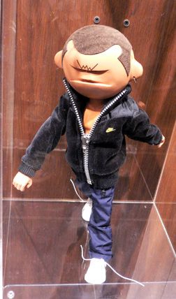 So much attitude - check out the untied laces!