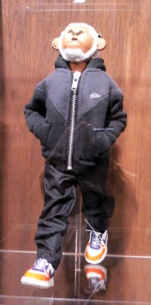 Note the natural pose and the folds in the pants!
