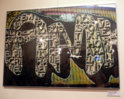 This one is titled ’Ancient Graffiti’