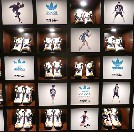 Adidas Jeremy Scott shoe HK