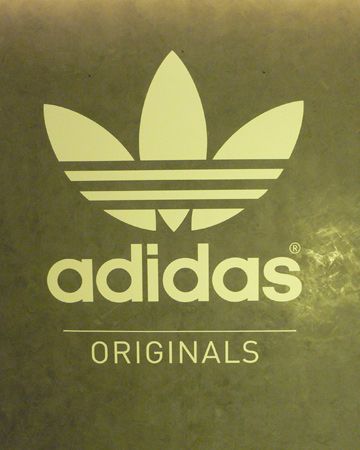 The Adidas logo was smartly positioned throughout 