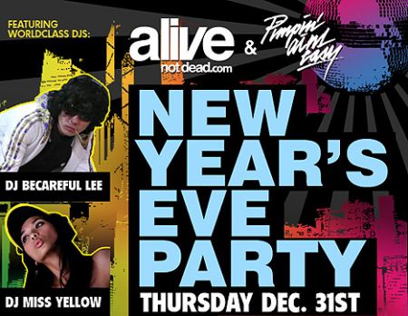 Alive not dead New Year Eve HK