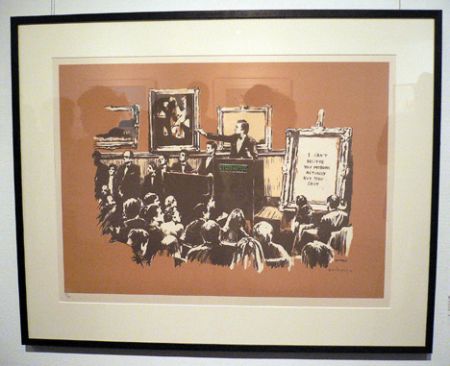 Banksy art auction morons H