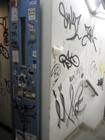 Basheer art books hallway