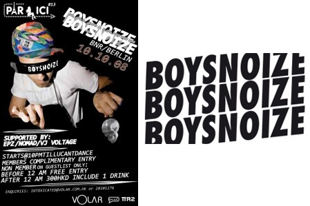 Boys Noize Volar Hong Kong
