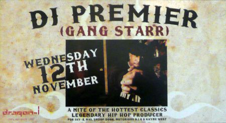 DJ Premier Gangstarr Hong K