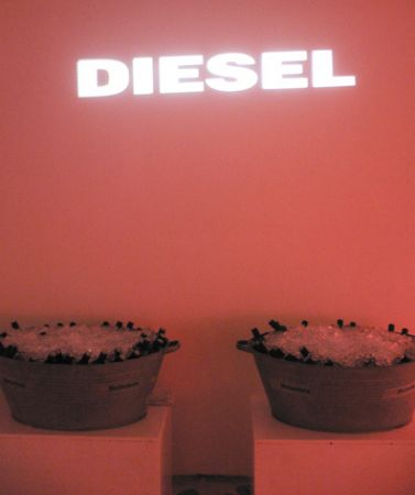 Diesel event buckets beer