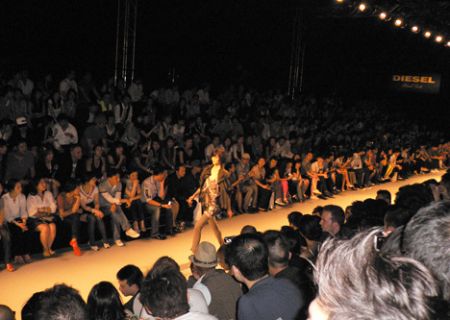 Diesel fashion show Hong K