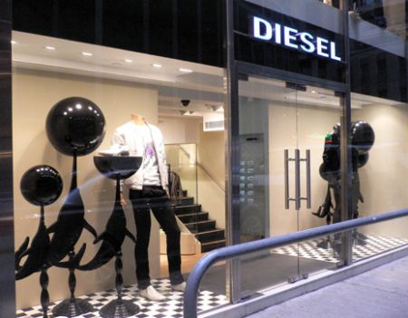 Diesel store Hong Kong On L