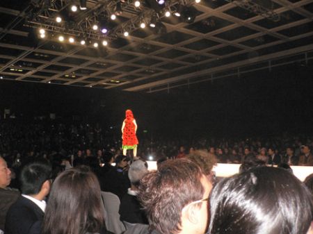 Fashion week catwalk Hong K