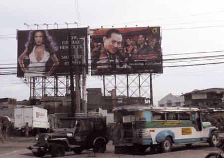 Jet Li San Miguel billboard