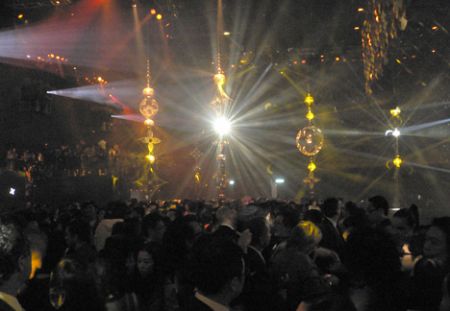 Kanye Hong Kong LV party