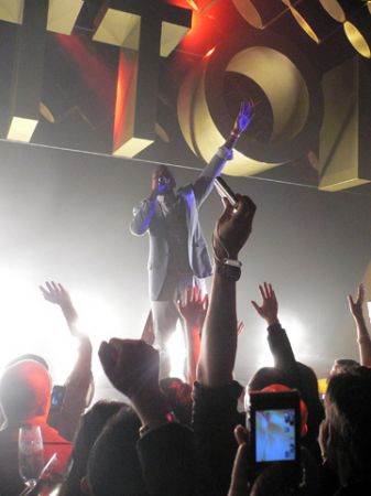 Kanye Vuitton LV party Hong
