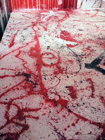 L1es one floor painting