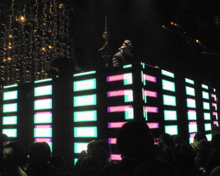 Louis Vuitton DJ booth Hong