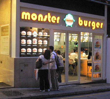 Monster Burger Hong Kong HK