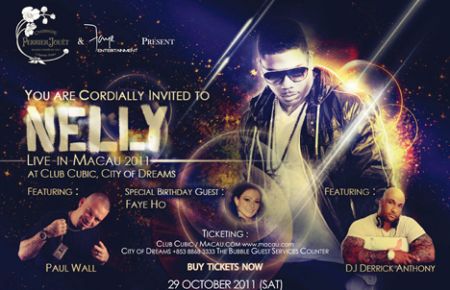 Nelly concert paul wall cubic macau