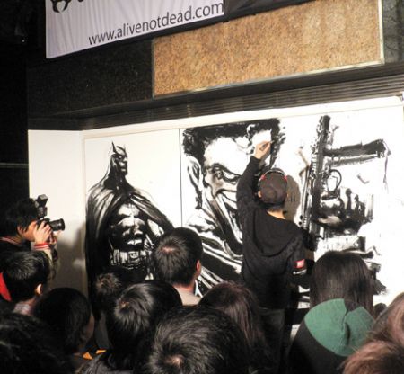 Pat lee comic artist paint