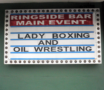 Ringside Bar Boxing