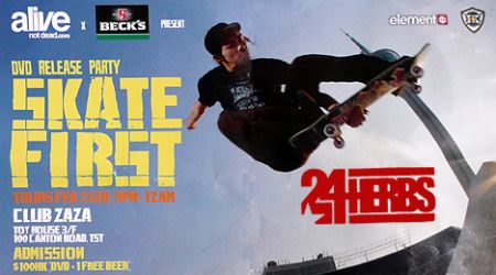 Skate First DVD 24 Herbs