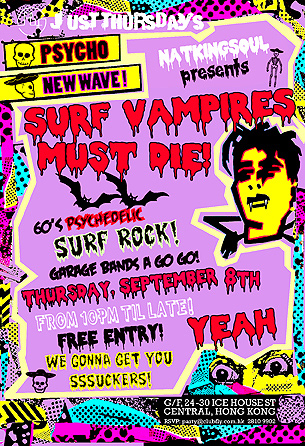 Surf Vampires hong kong FLY HK club