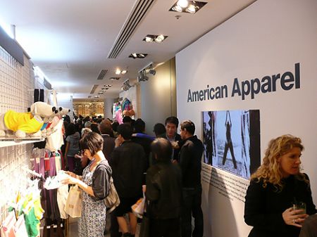 american apparel Hong Kong shop HK