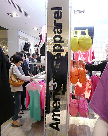 american apparel t shirt Hong Kong