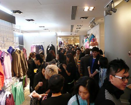 lane crawford american apparel Hong Kong