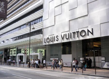 new LV store Hong Kong