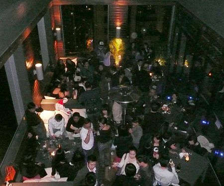 rooftop bar lounge Hong K