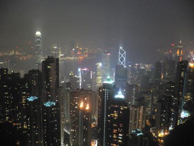 View of Central from The Peak Tower