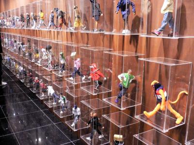 A section of the huge wall of figures.