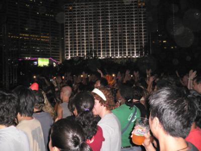 The crowd