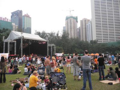 Think of it as an urban Woodstock, well, sort of...