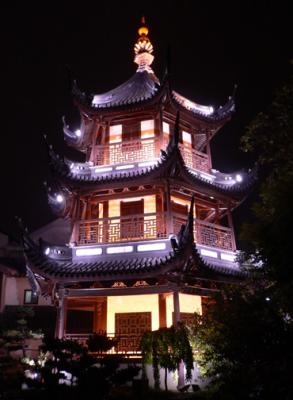 Pavillion in the Temple area