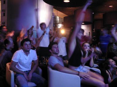A moment of jubilation for some, agony for others.