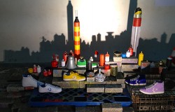 converse sneaker hk cityscape installation art hong kong china