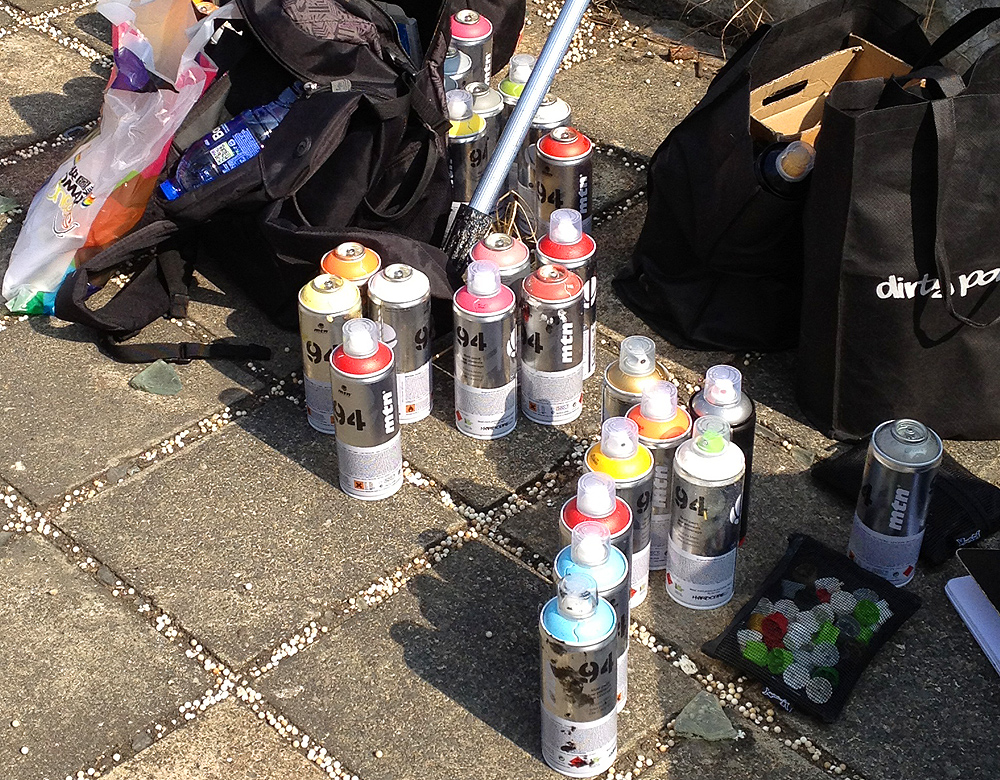 Graffiti tales Kai Tak airport Hong Kong Hustle