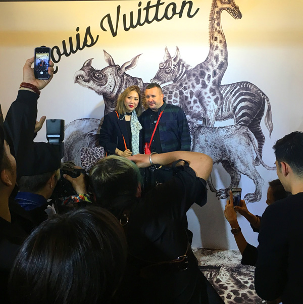 Kim Jones presides at Louis Vuitton pop-up! | Hong Kong Hustle